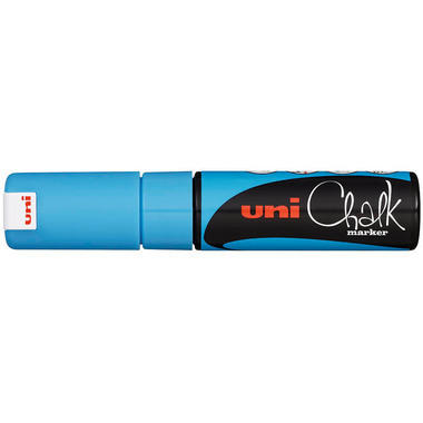 UNI-BALL Chalk Marker 8mm PWE8K L.BLUE blu