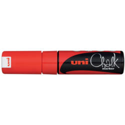 UNI-BALL Chalk Marker 8mm PWE-8K RED rosso