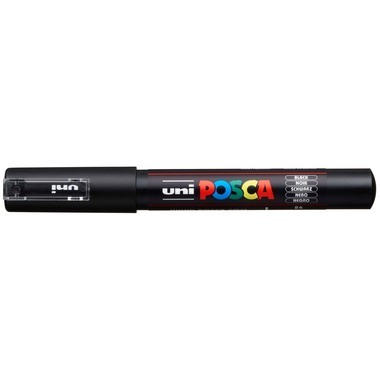 UNI-BALL Posca Marker 7mm PC-1M BLACK noir