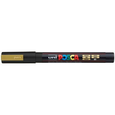 UNI-BALL Posca Marker 0,9-1,3mm PC-3M GOLD oro