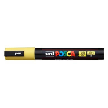 UNI-BALL Posca Marker 1,8-2,5mm PC-5M YELLOW jaune