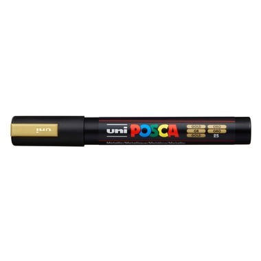 UNI-BALL Posca Marker 1,8-2,5mm PC-5M GOLD gold, Rundspitze