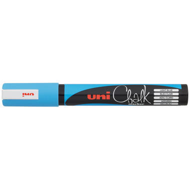 UNI-BALL Chalk Marker 1,8-2,5mm PWE5M L.BLUE blu