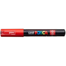 UNI-BALL Posca Marker 7mm PC-1M RED rosso