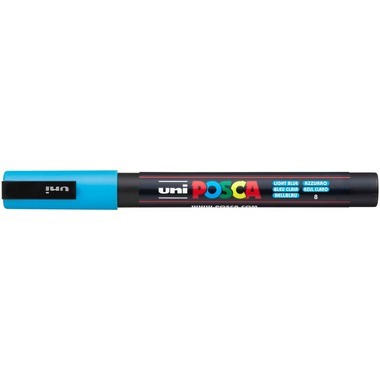 UNI-BALL Posca Marker 0,9-1,3mm PC-3M L.BLUE light blu