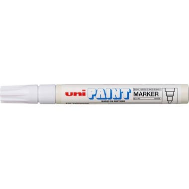 UNI-BALL Paint Marker 2.2-2.8mm PX-20(L) white bianco