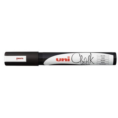 UNI-BALL Chalk Marker 1.8-2.5mm PWE-5M BLACK noir