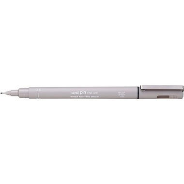 UNI-BALL Fineliner Pin 0.5mm PIN05-200(S) Light Grey grigio chiaro