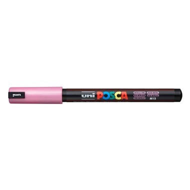 UNI-BALL Posca Fineliner 0,7mm PC1MRMET.PIN Metallic rosa