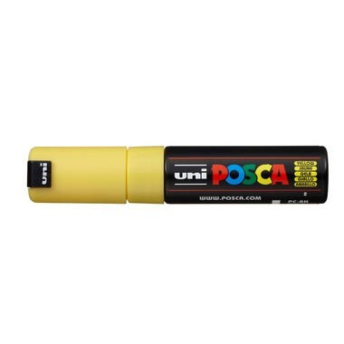 UNI-BALL Posca Marker 8mm PC-8K YELLOW giallo
