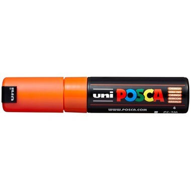 UNI-BALL Posca Marker 4.5-5.5mm PC-7M ORANGE arancione