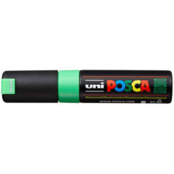 UNI-BALL Posca Marker 8mm PC8K F.GREEN fluo grün, Keilspitze