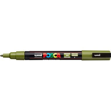 UNI-BALL Posca Marker 0.9-1.3mm PC-3M Khaki green khakigrün