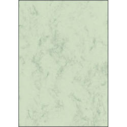 SIGEL Designpapier Marmor A4 DP552 grün, 200g 50 Blatt