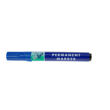 BÜROLINE Permanent Marker 1-4mm 222256 blu