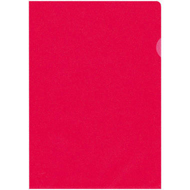 BÜROLINE Cartelline A4 620081 rosso, opaco 100 pz.