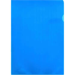 BÜROLINE Sichtmappen A4 620082 blau, matt 100 Stück