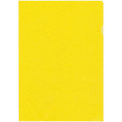 BÜROLINE Cartelline A4 620085 giallo, opaca 100 pz.