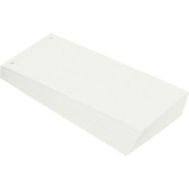 BÜROLINE Fogli separaz. 10,5x24cm 660577 bianco 100 pezzi