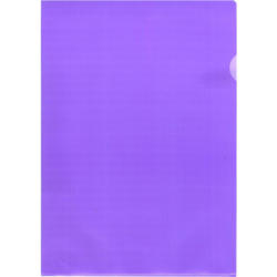 BÜROLINE Sichtmappen A4 620100 violett, matt 100 Stück