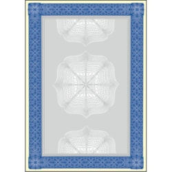 SIGEL Carta design Urkunde A4 DP490 blu, 185g 20 fogli