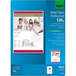 SIGEL InkJet Paper A4 IP182 120g,matt, bianco 50 fogli