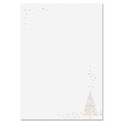 SIGEL Weihnachts-Motiv-Papier A4 DP084 Golden Tree, 90 g 100 Blatt