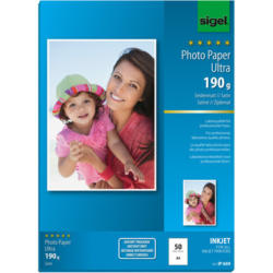 SIGEL InkJet Photo Paper A4 IP669 190g,matt, bianco 50 fogli