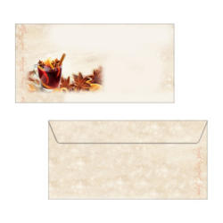 SIGEL Weihnachts-Umschlag 11x22cm DU139 90g 25 Stück