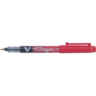 PILOT V-Sign Pen 0,6mm SW-VSP-R rouge