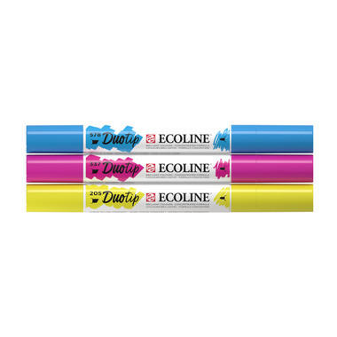 TALENS Ecoline Duotip Set 11609900 3 colori primari