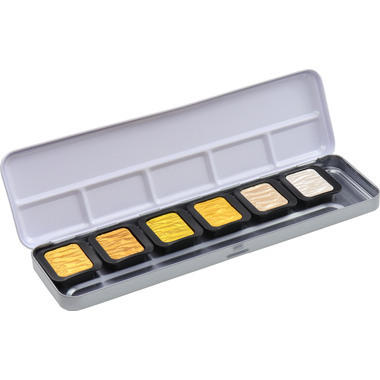 TALENS Perlglanzfarbe Finetec Box F0601 Essentials Classics 6 Farben