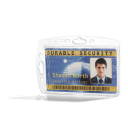 DURABLE Hartbox für Ausweis 54x85mm 890519 transparent 10 Stück