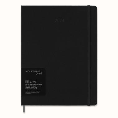 MOLESKINE Calendrio PRO 2024 56598857191 nero, 1S/2P, HC, A4