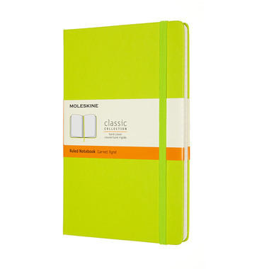 MOLESKINE Taccuino HC L/A5 850871 rigato,limone,208 p.