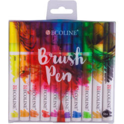 TALENS Ecoline Brush Pen Set 11509007 ass. 10 pezzi