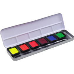TALENS Perlglanzfarbe Finetec Box FN9000 Premium Neon 6 Farben