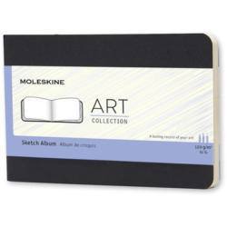 MOLESKINE Sketchblock A6 335-7 en blanc noir