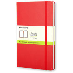 MOLESKINE Carnet Classic A6 002-4 en blanc rouge