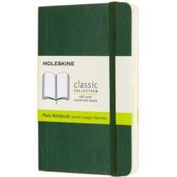 MOLESKINE Carnet SC P/A6 629155 en blanc, vert, 192 pages