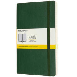 MOLESKINE Carnet SC L/A5 600035 quadrillé, vert, 240 pages