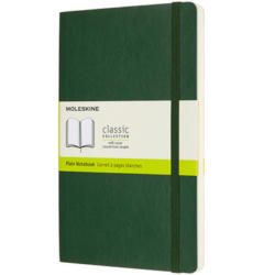 MOLESKINE Carnet SC L/A5 600028 en blanc, vert, 240 pages