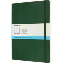 MOLESKINE Taccuino XL SC 25x19cm 600080 punti, verde, 192 pagine