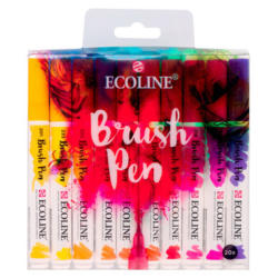 TALENS Ecoline Brush Pen Set 11509009 ass. 20 Stück