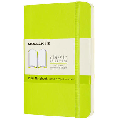 MOLESKINE Carnet SC Pocket/A6 850987 en blanc,lime,192 p.