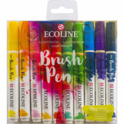 TALENS Ecoline Brush Pen Set 11509807 ass. Illustration 10 Stück