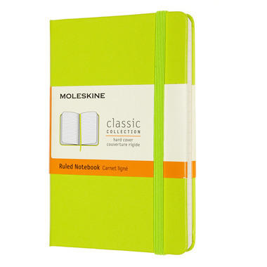 MOLESKINE Carnet HC Pocket/A6 850857 ligné,lime,192 p.