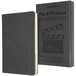 MOLESKINE Passion Journal Film & TV A5 853551 gris foncé, 400 pages