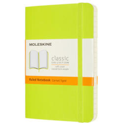 MOLESKINE Taccuino SC Pocket/A6 850970 rigato,limone,192 p.