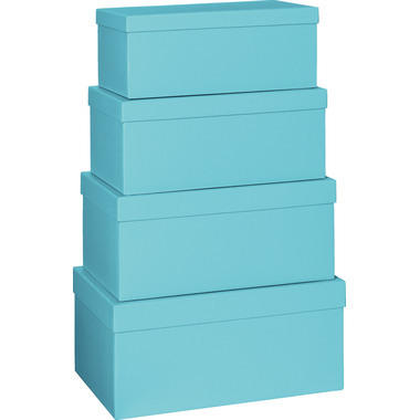 STEWO Box cadeau One Colour 2552783441 bleu 4 pcs.